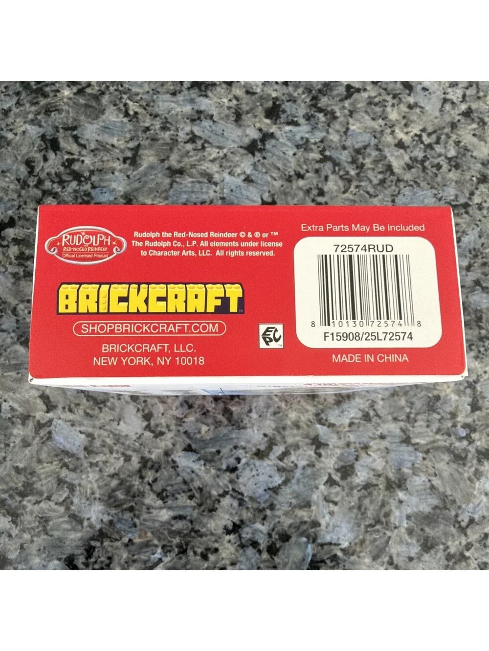 BRICKCRAFT Rudolph the Red-Nosed Reindeer Sam the Snowman Ornament